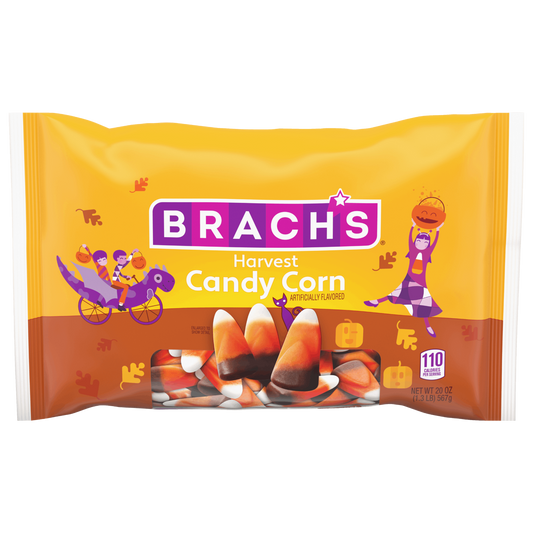 Brach's Harvest Candy Corn – Fall & Halloween Candy – 20 oz Bag (Approx. 270 Pieces)