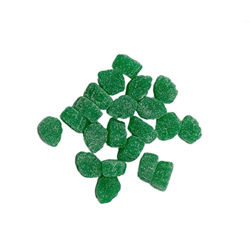 Jelly Spearmint Leaves – Chewy Mint Candy for Parties & Snacking | 1, 2, 3 & 5 lbs