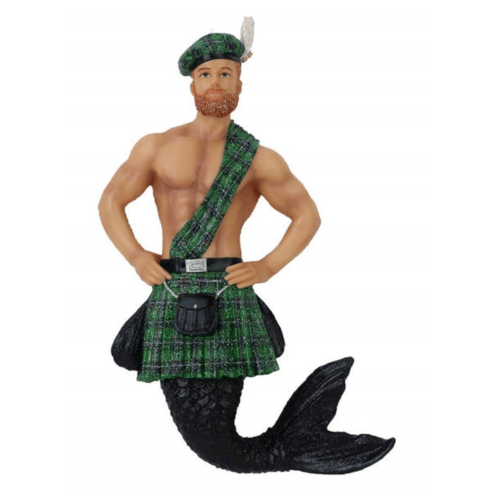 December Diamonds Ornaments – Handcrafted Merman, Animal & Holiday Figurines – Unique Collectible Christmas Tree Decorations