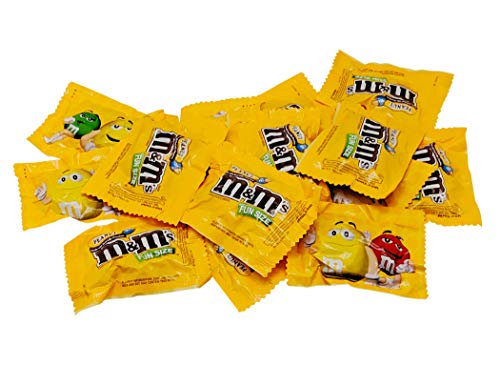 Blair Candy - Fun Size Peanut M&M's – Milk Chocolate, Peanut Candy in Resealable Bag