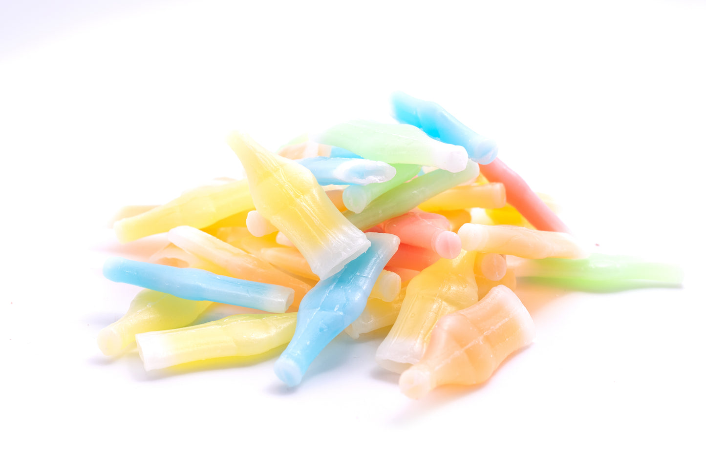Nik-L-Nip Wax Bottles - Fruit-Flavored Retro Treats in Wax Bottles