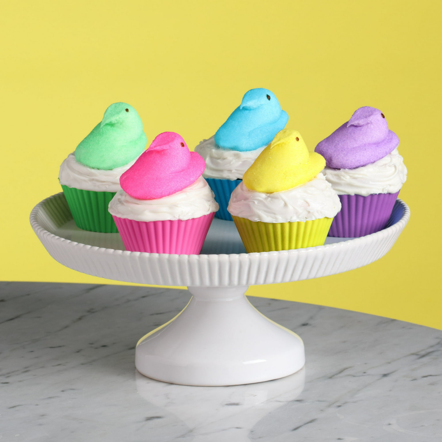 Peeps Marshmallow Chicks & Bunnies – Soft Easter Candy – Pink, Lavender, Yellow & Blue – 5, 8, 10 Count & Variety Pack