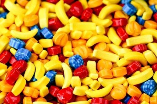 Blair Candy - Rascals – Colorful Fruit-Shaped Hard Candy, Assorted Fruit Flavors