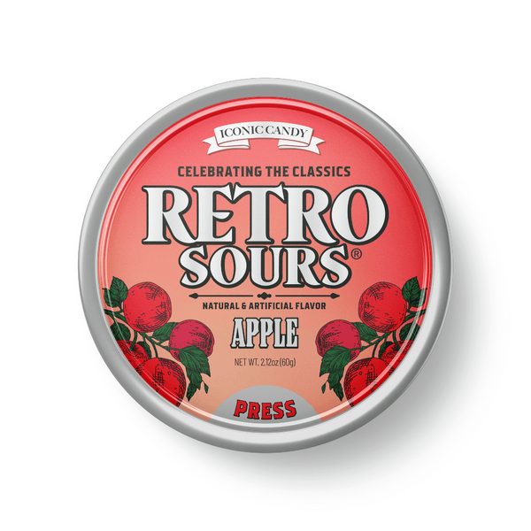 Retro Sours – Citrus, Tangerine & More - Classic Hard Candy in Bold Fruity Flavors – 1 Pack, 8 Pack, 3-Flavor, or 7-Flavor Variety