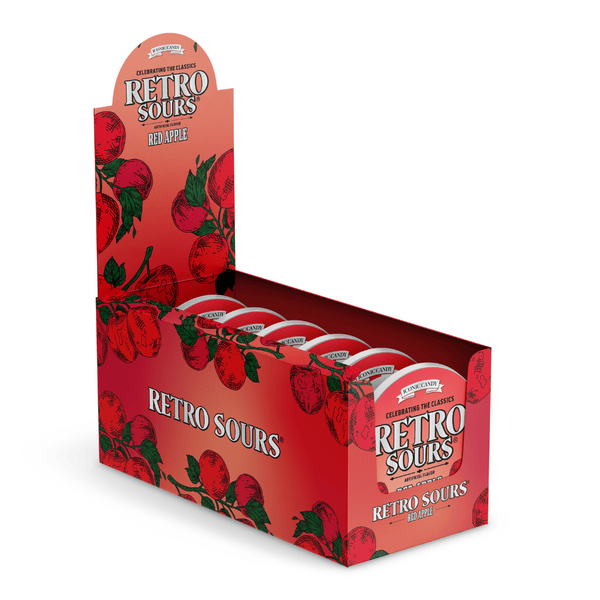 Retro Sours – Citrus, Tangerine & More - Classic Hard Candy in Bold Fruity Flavors – 1 Pack, 8 Pack, 3-Flavor, or 7-Flavor Variety