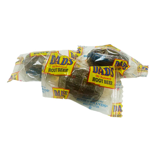 Dad's Root Beer Barrels - Hard Candy - Classic Root Beer Flavor, Resealable Bags in 1, 2, 3, and 5 lb
