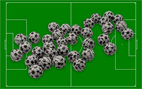 Blair Candy - Individually Wrapped Chocolate Soccer Balls – Regular Milk Chocolate Candy