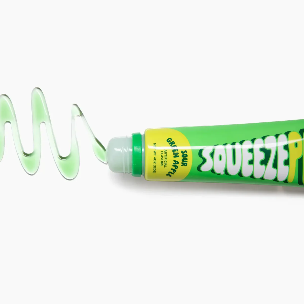 Squeeze Pop 4 oz – Sour Lollipop Tube in Watermelon, Blue Raspberry & Green Apple | Single, 3, 12 & Variety Pack
