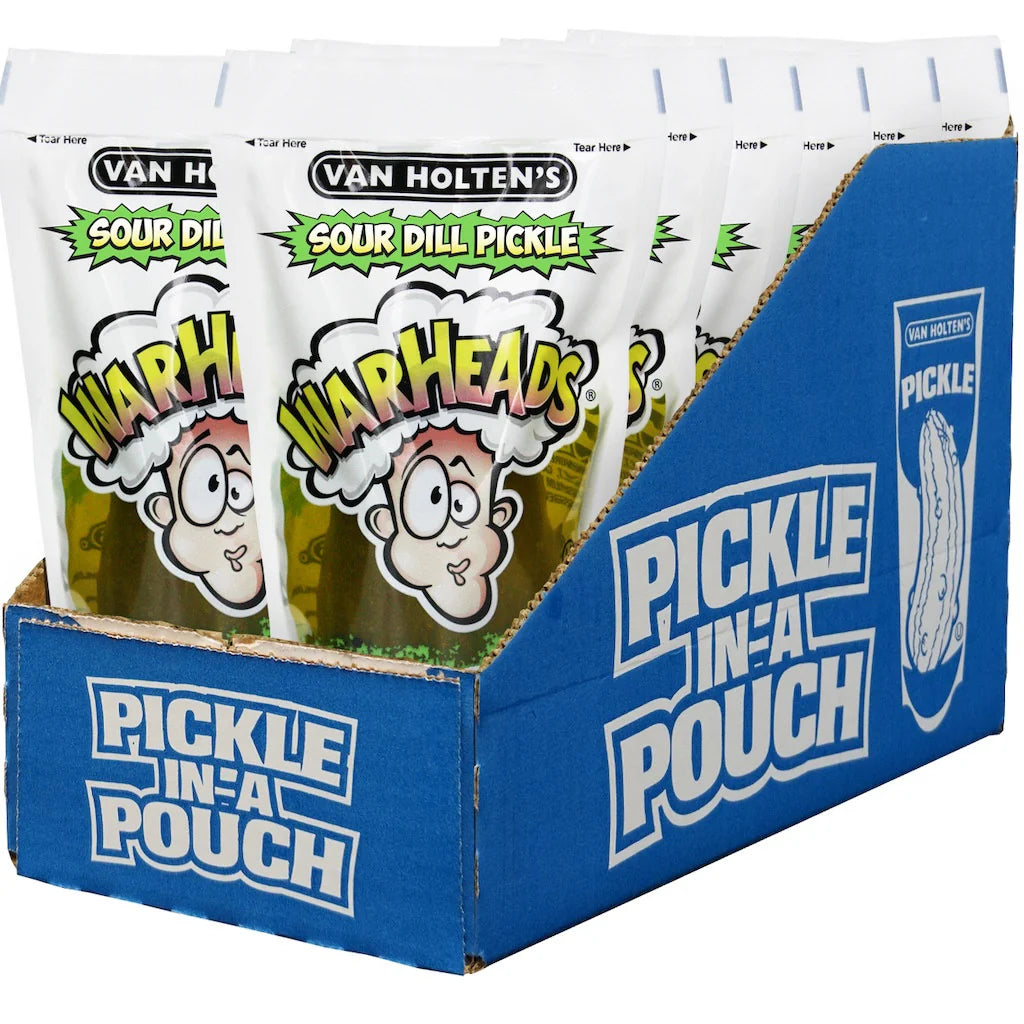 Van Holten’s Pickles – Jumbo Pickle-in-a-Pouch – Multiple Bold Flavors – Available in 1 Pack or 12 Pack