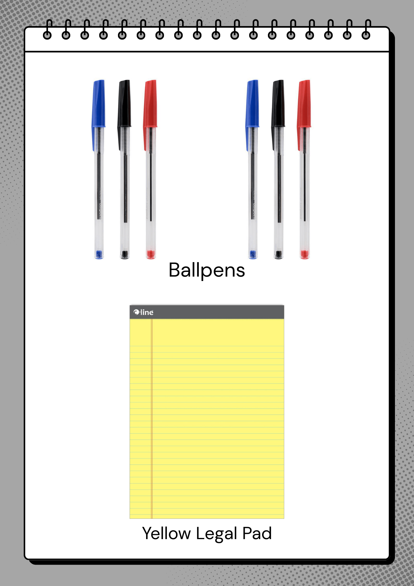 School Supply Boxes - Tax Time Essentials Office Kit – Basic Filing & Writing Supplies for Personal or Home Office Tax Prep