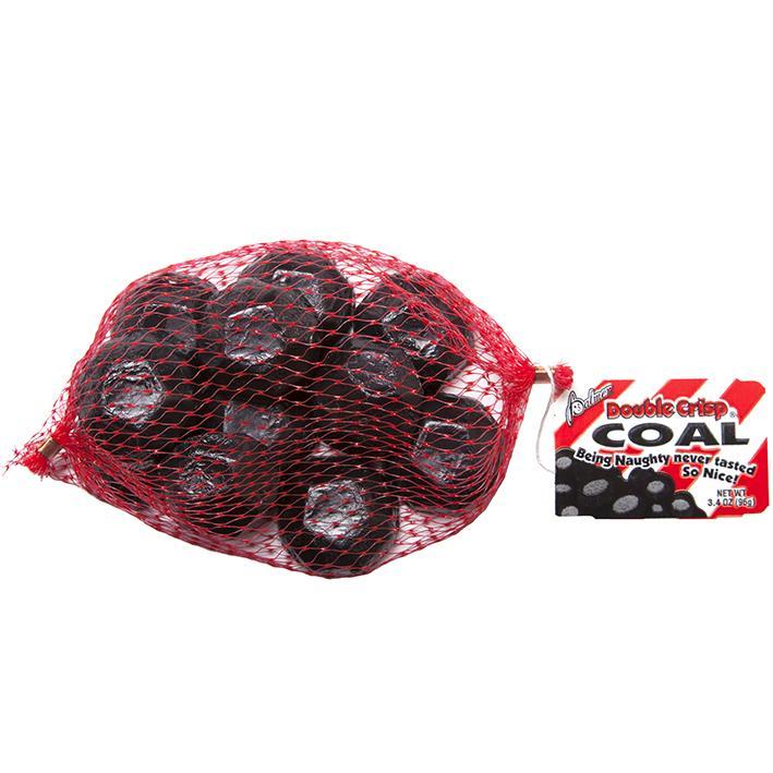 Palmer’s Chocolate Coal – 3.4 oz Bags – Foil-Wrapped Milk Chocolate Coal Pieces – Holiday Novelty Candy for Stocking Stuffers