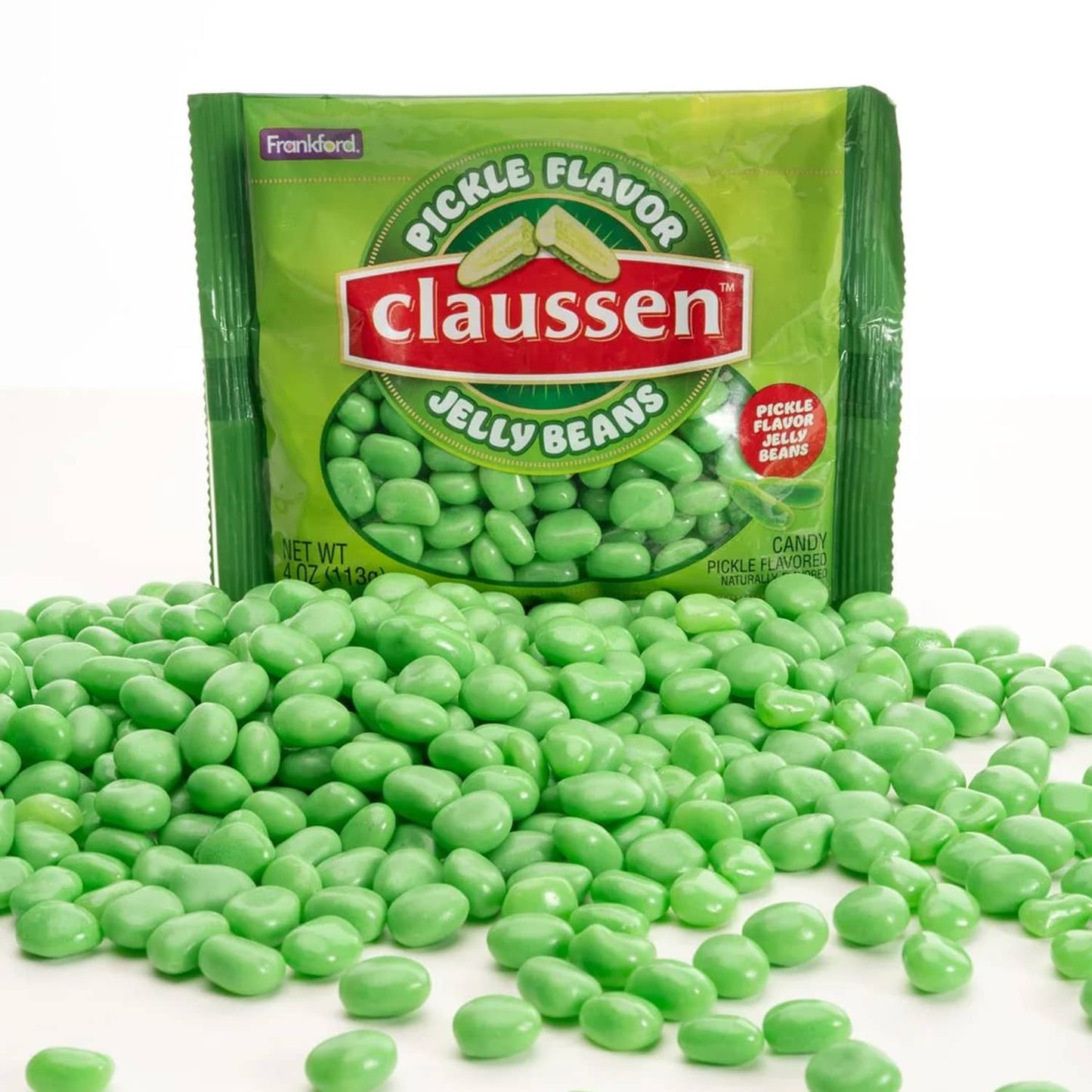 Claussen Pickle-Flavored Jelly Beans – 4oz Bag