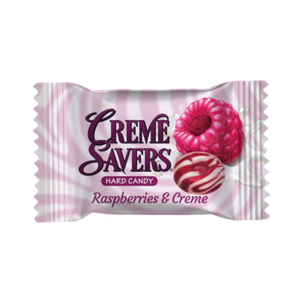 Creme Savers 6.25 oz Hard Candy – Strawberry, Orange, Chocolate-Caramel, Peaches & Raspberries | 1, 3, 12-Pack & 5 Pack Variety