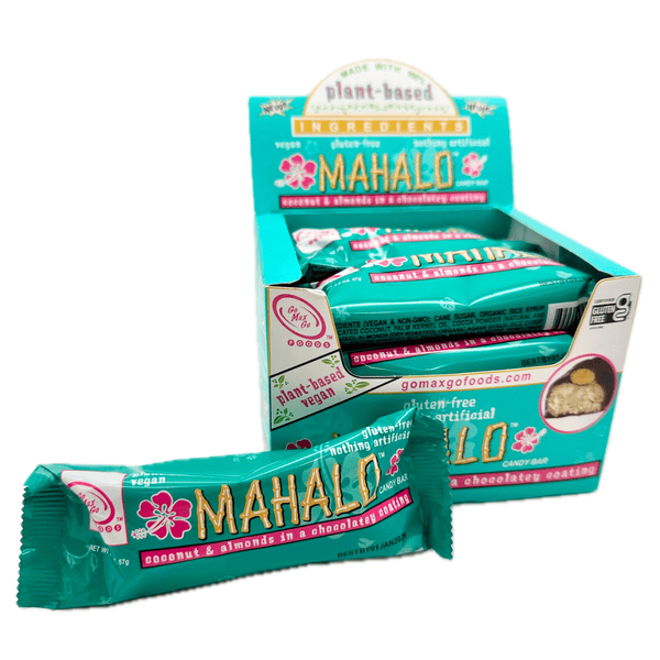 GoMaxGo Vegan Candy Bars – Chocolate Bars (1, 3, 6, 12 Pack) – Dairy-Free, Classic Flavors
