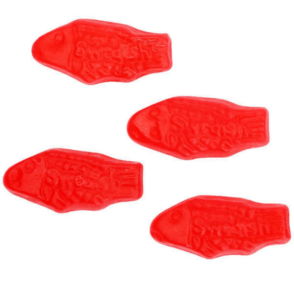 Swedish Fish Minis – Red Swedish Berry Gummy Candy, 1, 2, 3 & 5 lb Bags