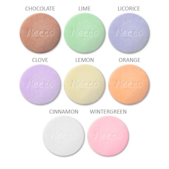 NECCO Wafers Candy – Classic Assorted & Chocolate Rolls | Multi-Pack 1, 6, 24 & 8-Variety