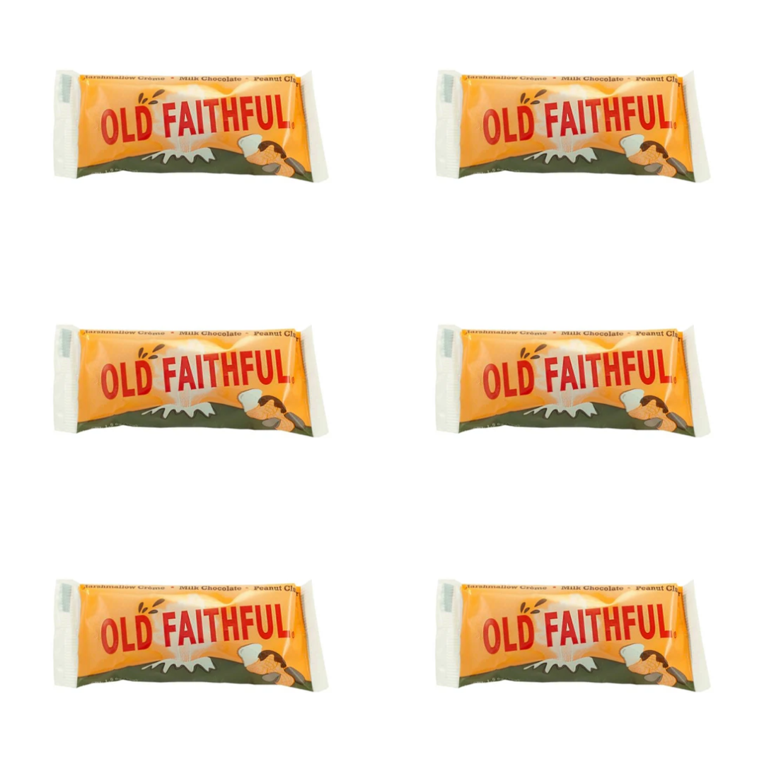 Idaho Candy Company Chocolate Bars – 4 Classic Flavors: Spud, Huckleberry, Old Faithful & Cherry – 1, 4, 6 & 18 Pack