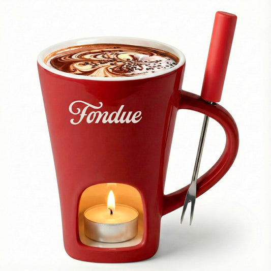 Chocolate Fondue Cups – Easy Melt Milk Chocolate for Dipping & Desserts - Single-Serve Melting Chocolate Cups