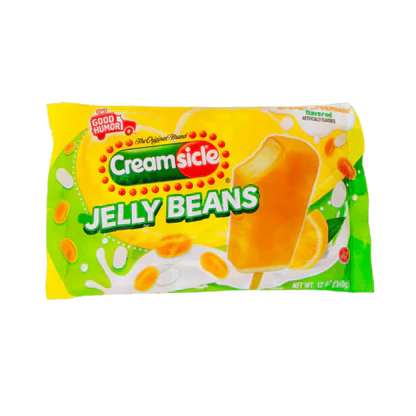 Good Humor Creamsicle Jelly Beans – 10oz Bag – Orange & Vanilla Flavored