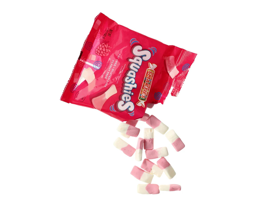 Smarties Squashies – Soft & Chewy Foam Gummies – Available in Multiple Flavors – 1 Pack or 12 Pack Case